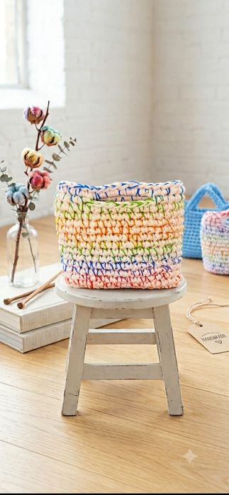 Genți handmade croșetate