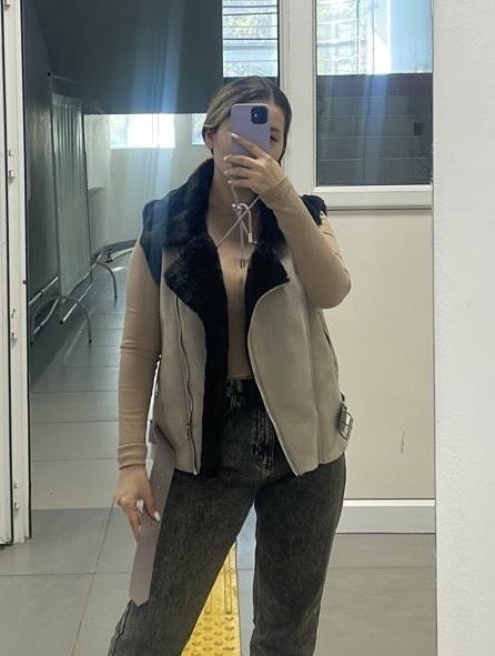 Продам дубленку зара