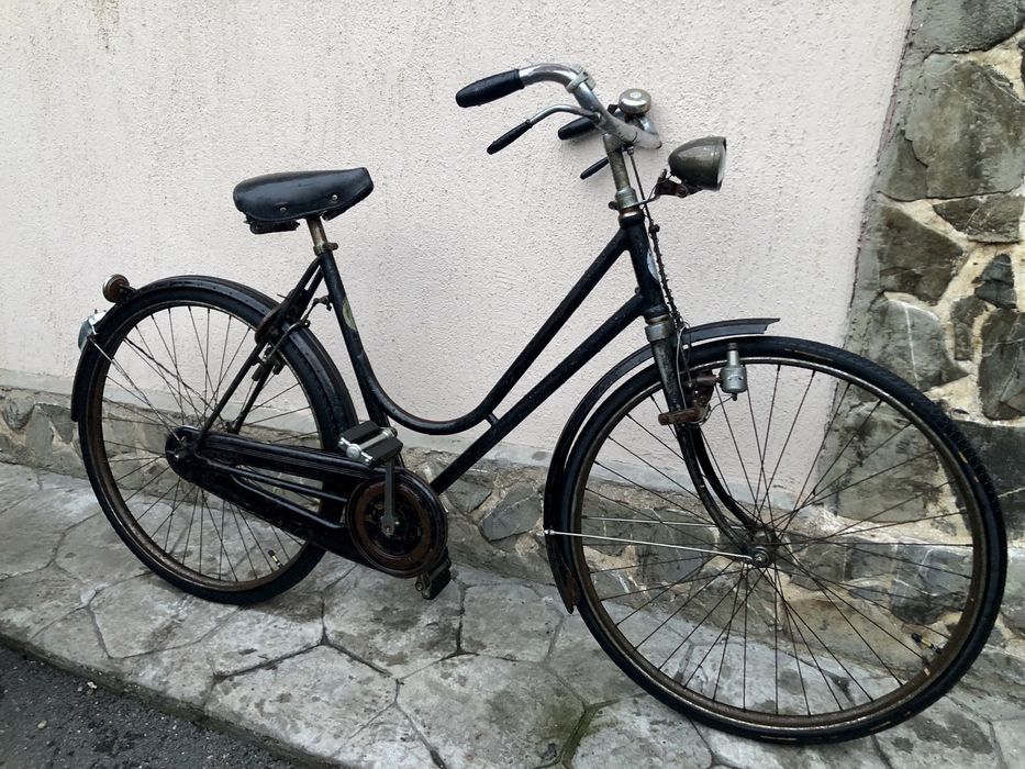 Bicicleta vintage Bianchi retro de colectie