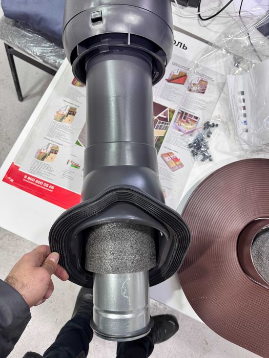 аэратор кровли, вентиляция кровли, вентиляция мягкой кровли