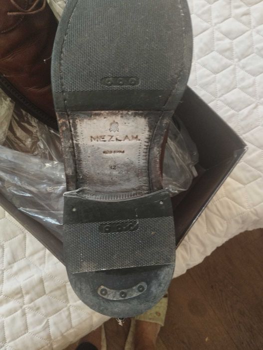 Мъжки обувки (естествена кожа) нови и обувани няколко пъти 45.46