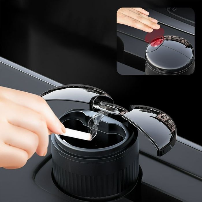 Смарт пепелник със сензор