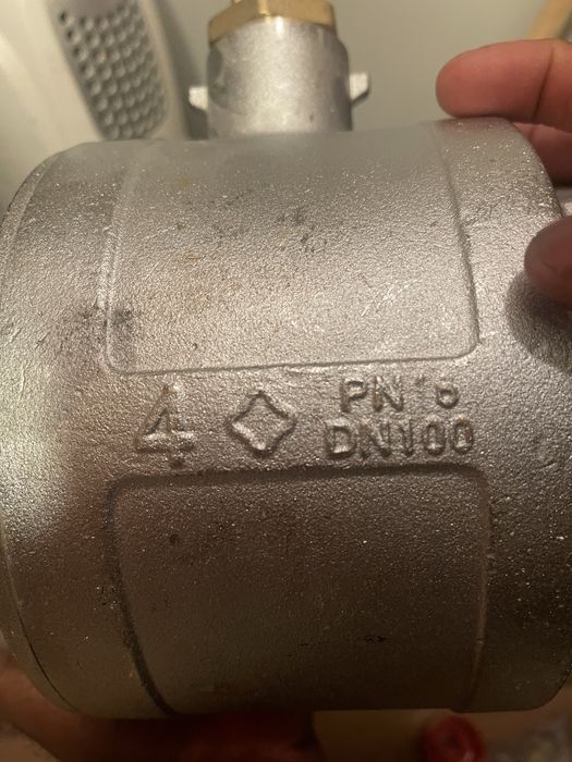 Robinet trecere cu bila dn 100 sau 4