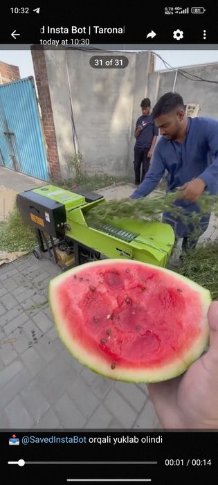 Drabilka  ot xashak maydalash uchun hol va quruq aralash
