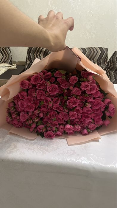 Букет, кустовые розы