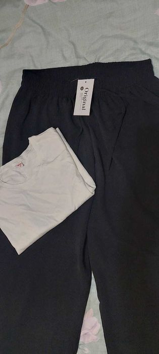 Кюлоты + кроп топ. Новые.