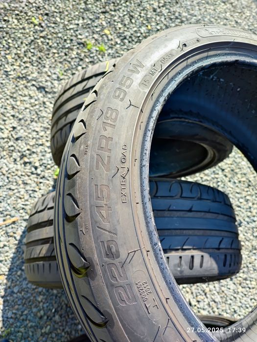 Vând set cauciucuri vara 225/45/R18