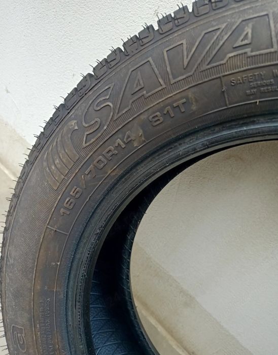 Vând 4 cauciucuri noi 165/70/14 de vara Sava Perfecta