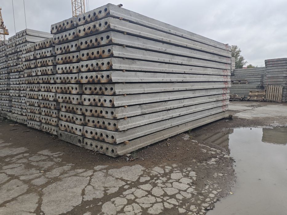 Плиты перекрытия от 2-х до 9 метров