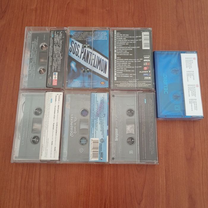 Casete hip hop românesc: La Familia, Bug mafia, Parazitii, Deliric