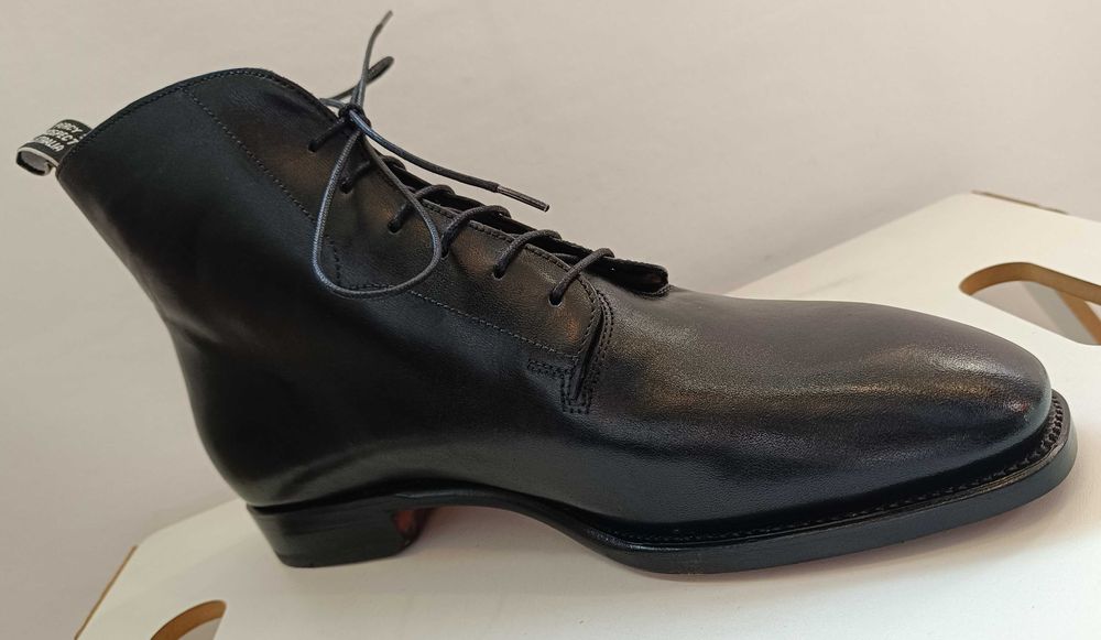 Ghete lace up de lux 43 44 43 R. M. Williams NOI lucrate manual piele