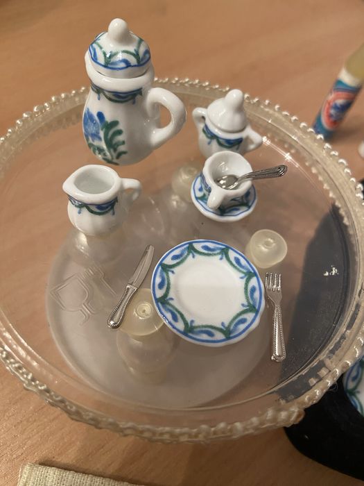 Посуда для барби 1:12