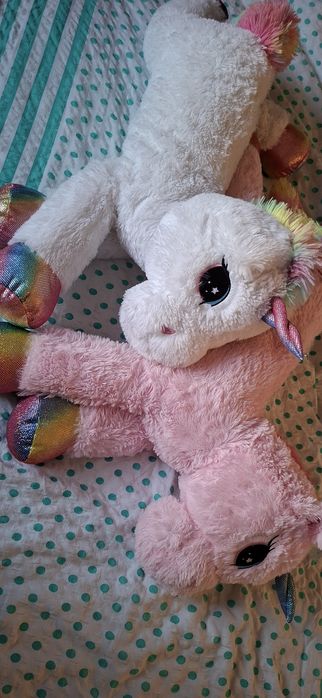 Unicorn curcubeu 80 cm