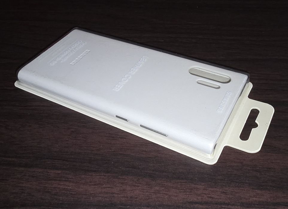 Husa piele originala Samsung Leather Cover Note 10+ Note 10 Plus 4G 5G