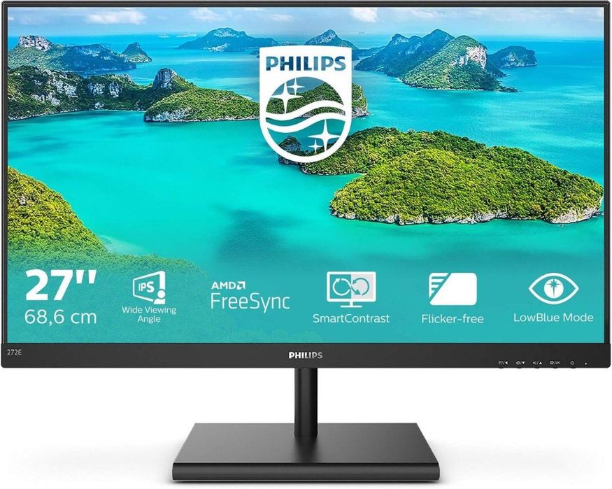 Монитор Philips 272E1SA 27" IPS Full HD 75Hz