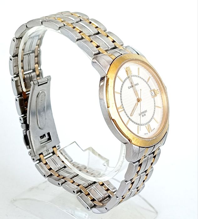 Candino sapphire C4324, 50m - швейцарски мъжки кварцов часовник. Диаметър на корпуса - 41 ММ. Водоустойчив - 50 метра.