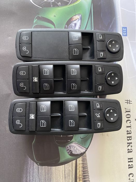 Копчета ел. стъкла Мерцедес W169 Mercedes A klasa