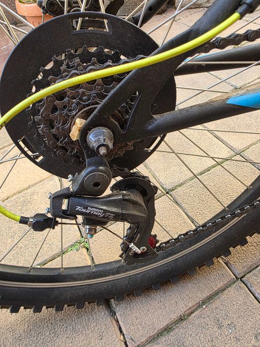 Bicicleta MTB dama, roti 26, full shimano, full disc, ca nou