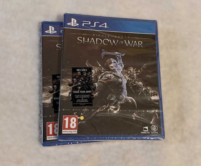 чисто нова Middle-Earth Shadow of War за PS4 / PS5