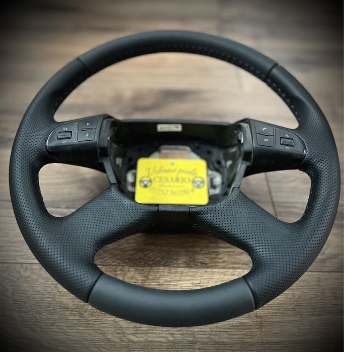 Volan comenzi piele Nappa naturală Skoda Octavia/Fabia 2 FL 2010-2014