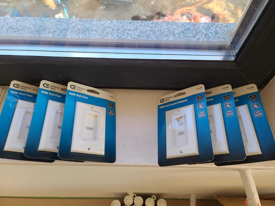 Conector HDMI+Coaxial pentru perete