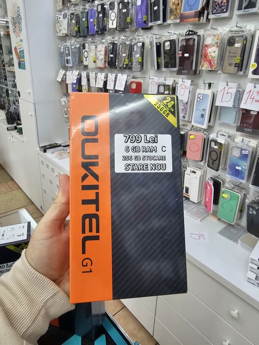 Oukitel G1, 6/256GB, Sigilat, Garanție