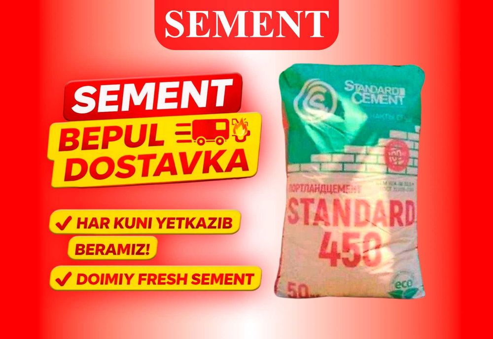 Sement | цемент | семент Bepul dostavka MR-58