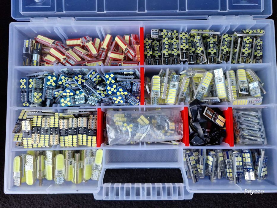 Becuri LED auto T10 w5w si C5W Festoon - pozitie, numar, plafoniera