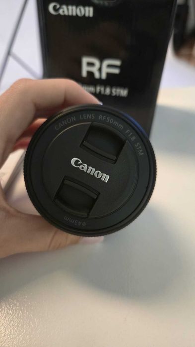 Canon RF 50mm f/1.8 STM: Nou, neutilizat, garantie F64