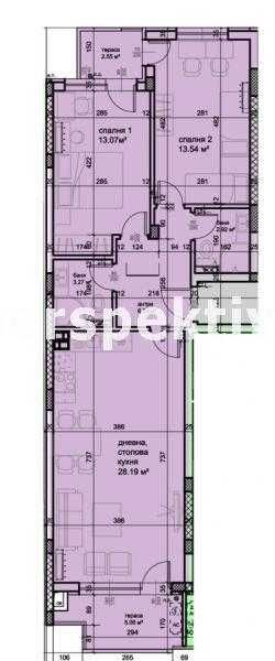 Продава се Тристаен апартамент в Пловдив, Христо Смирненски - 106 кв.м за 752 €/кв.м - Снимка #11