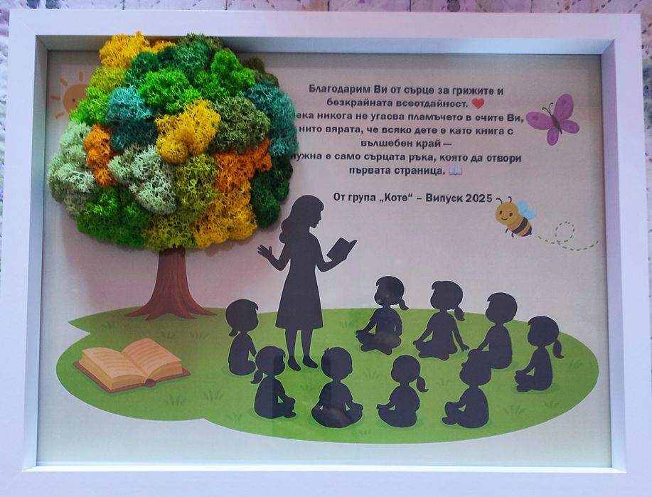 Картини/пана и др.със скандинавски мъх