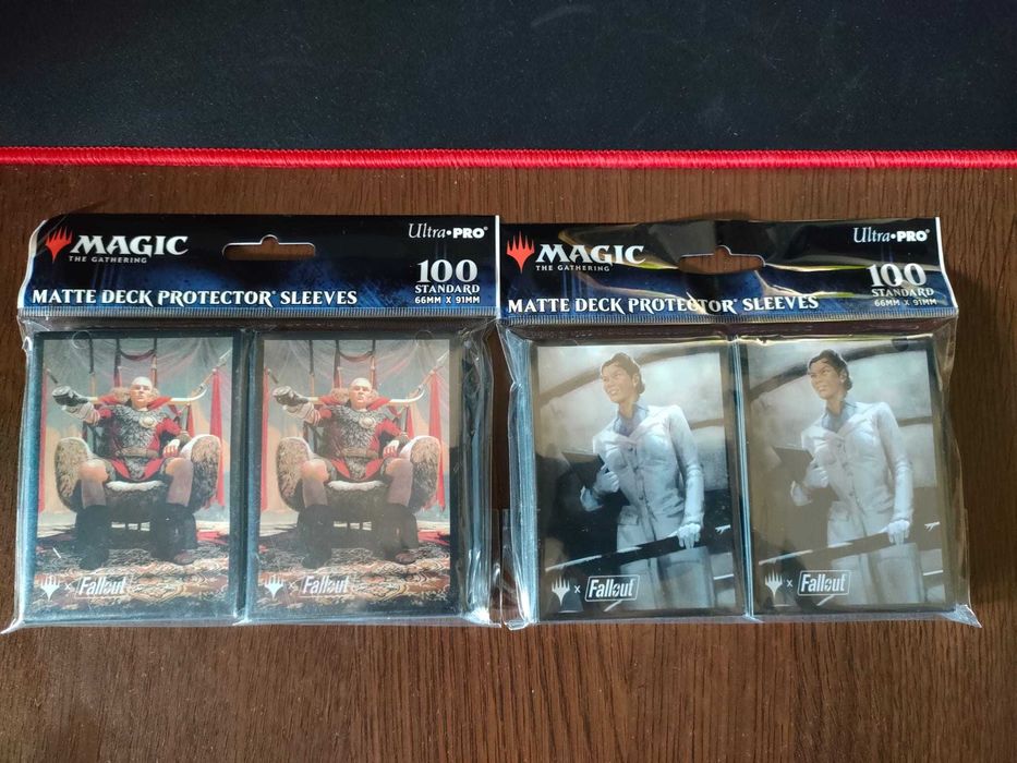 magic the gathering sleeves protection fallout