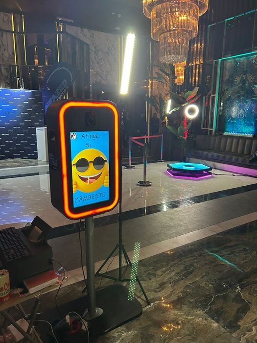 Con laser nunta Fum greu Cabina foto Selfie 360 Baloane cu fum Baloane