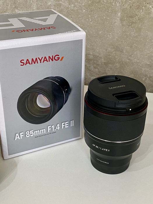 Обектив Samyang AF 85mm f/1.4 II FE Sony FE / Гаранция + Застраховка