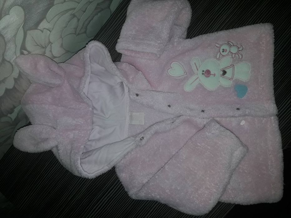 Теплая плюшевая кофта