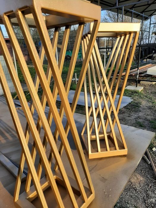 Set picioare birou stil industrial