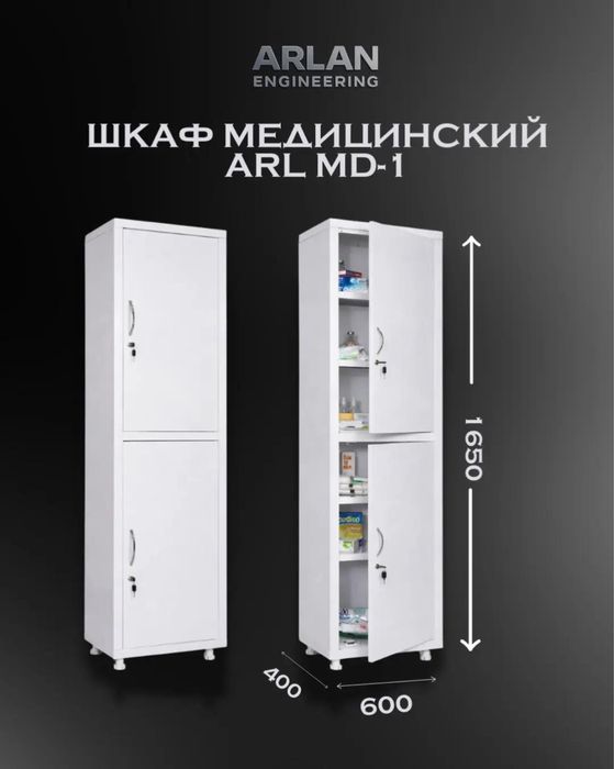 Шкаф металлический медицинский