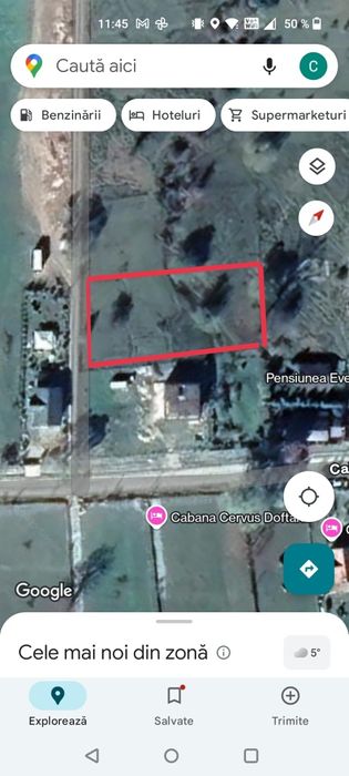 Vand teren Valea Doftanei 1644 mp