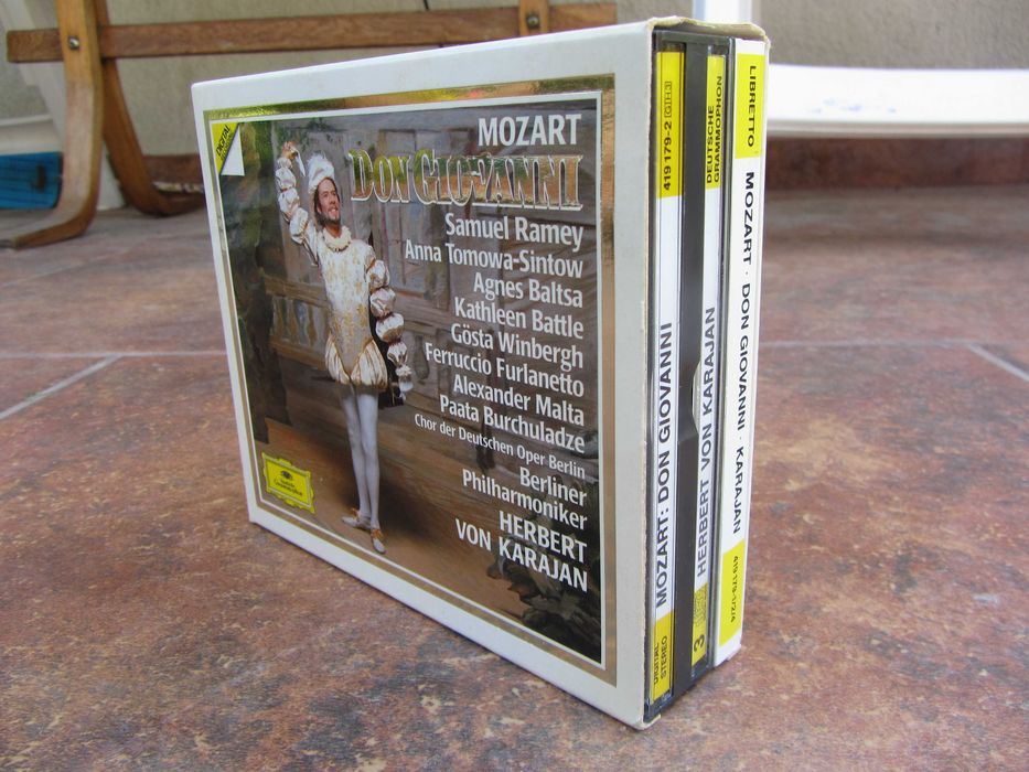 CD Mozart Bach Handel Verdi Bizet Puccini Placido Domingo Callas