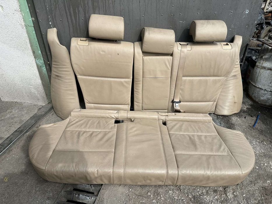 Задна седалка за бмв х5 е53  бежова