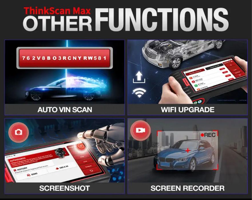 OBD diagnostic tool thinkcar max 2 диагностика