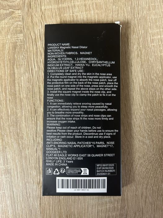 Plasturi  nazali magnetici