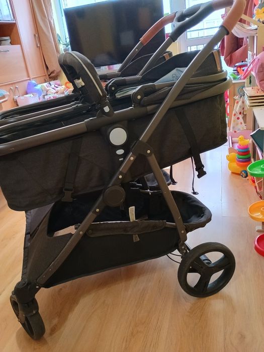 Количка за близнаци Chipolino Duo smart