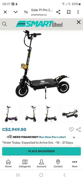Trotineta Solar P1 Pro
