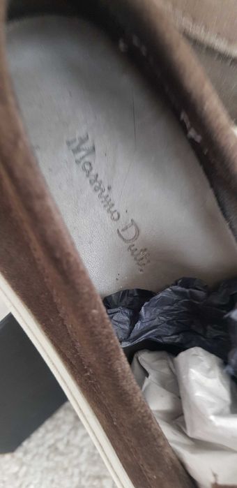 Mocasini Massimo Dutti piele intoarsa