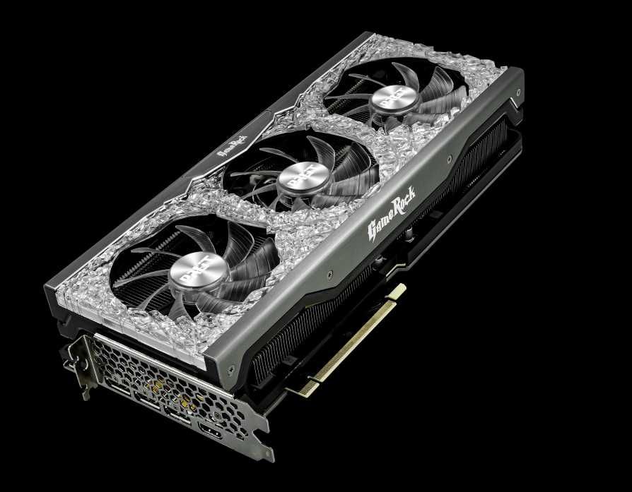 Видеокарта PCI-E 8Gb Palit RTX 3070 GameRock V1