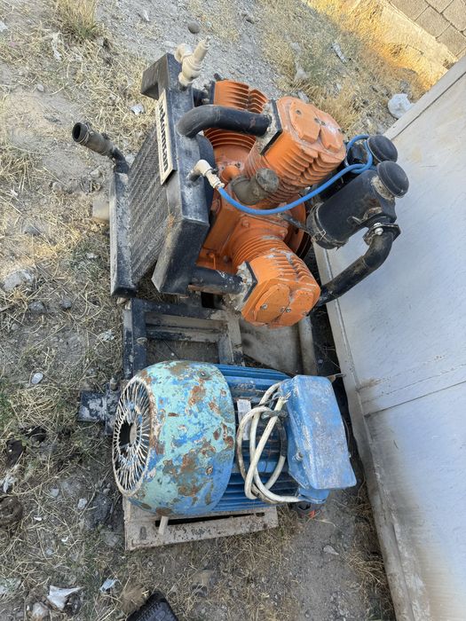 Бочка цементавоз с кампресором