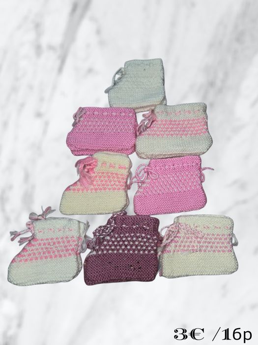 Ръчно плетени терлици и шушони 100% вълна