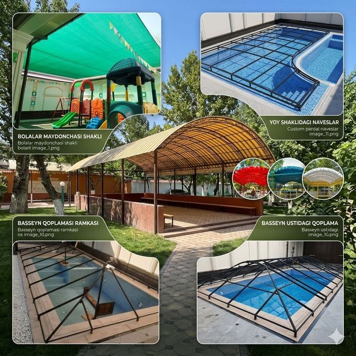 Baner tent ustanovka