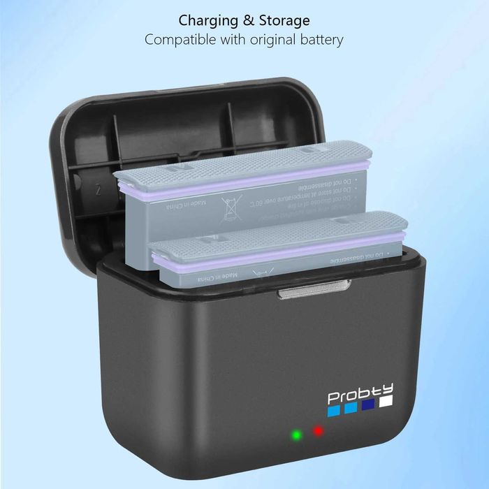 Зарядно / кейс за съхранение за батерии за Insta360 X4